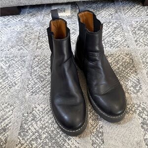 & other stories Black Leather Chelsea Boots